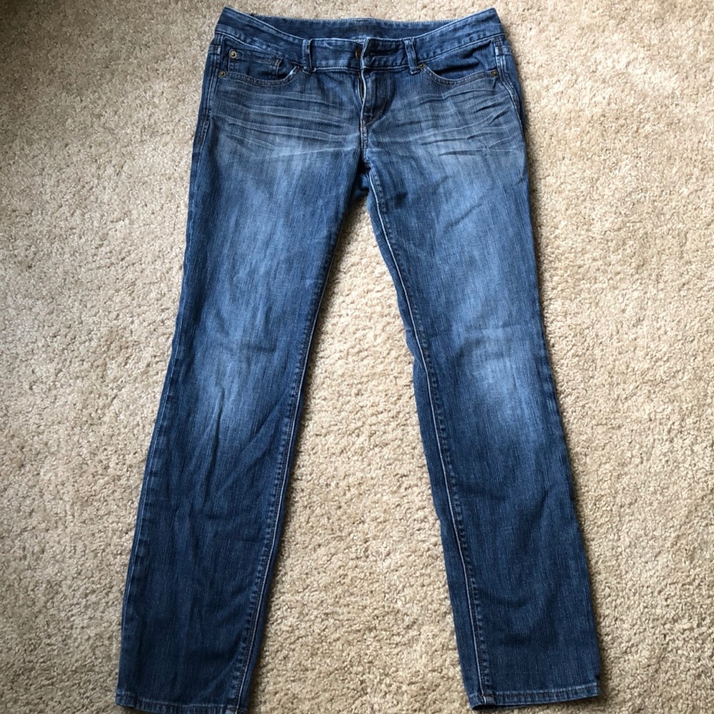 Express Skinny Low-Rise Jeans